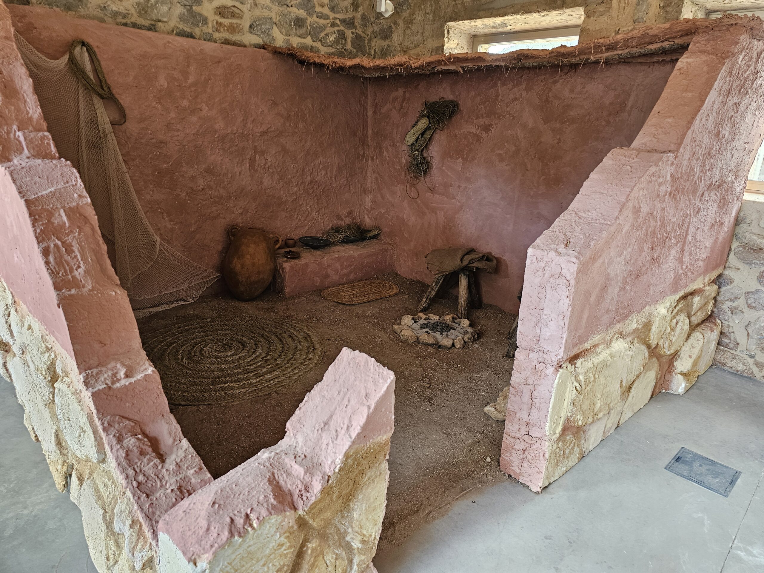 Recreación Casa Fenicia Centro de Interpretación Sa Caleta